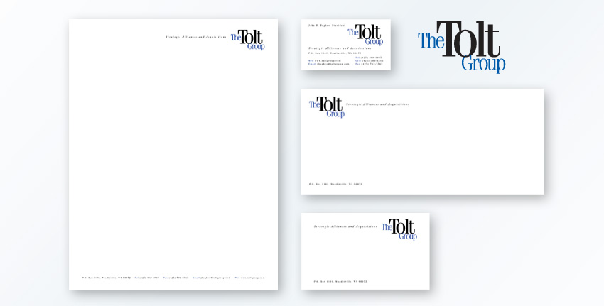 Tolt Group Logo and Corporate Identity 